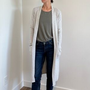 Cyrus Light Gray Knit Cardigan